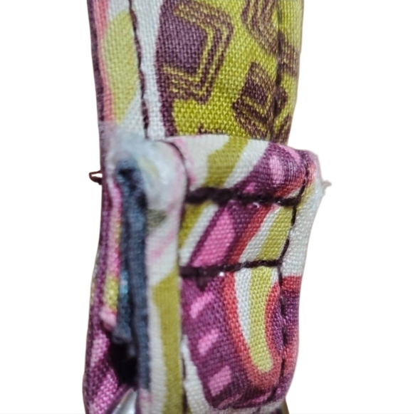 Vera Bradley Iconic Triple Zip Hipster Heirloom Paisley Crossbody Bag - Picture 15 of 16